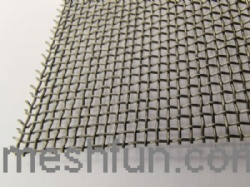 Hafnium wire mesh