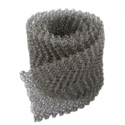knitted nickel mesh for vapor liquid filtration